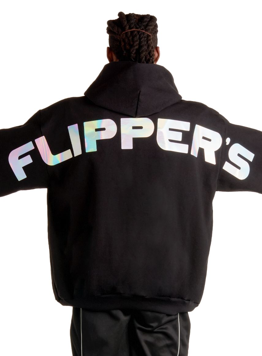 Usher x Flipper’s Halftime Hoodie Black