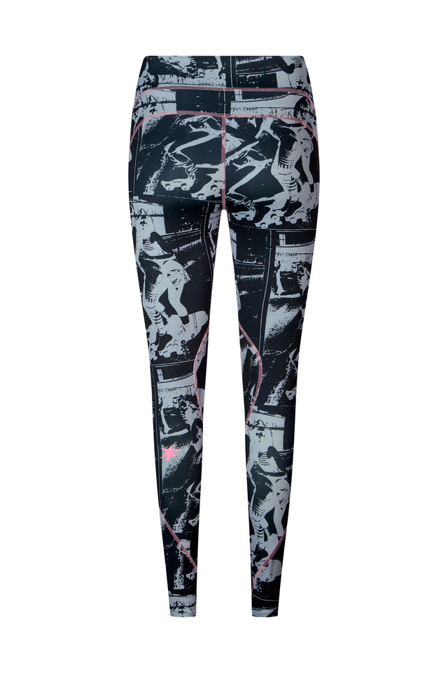 Front Page Color Block Leggings